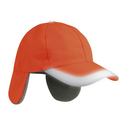 Gorra invierno 6 paneles forro polar/poliéster