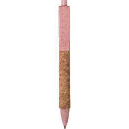 Bolígrafo en corcho, paja de trigo y abs