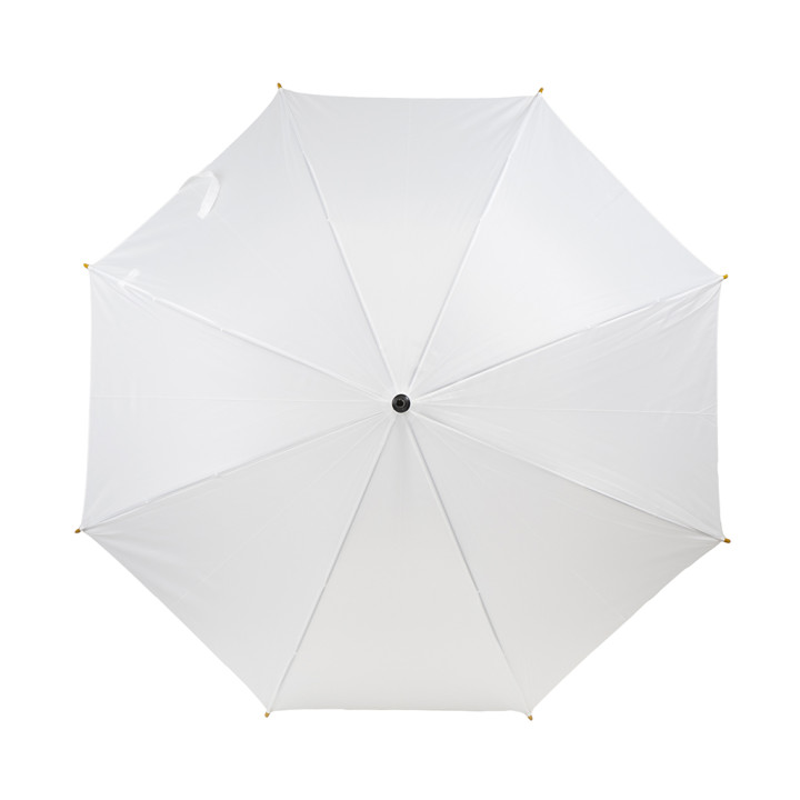 Paraguas madera automático 23" mango curvo