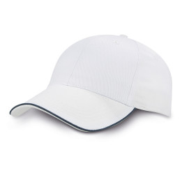 Gorra 6 paneles 65% poliéster/35% algodón