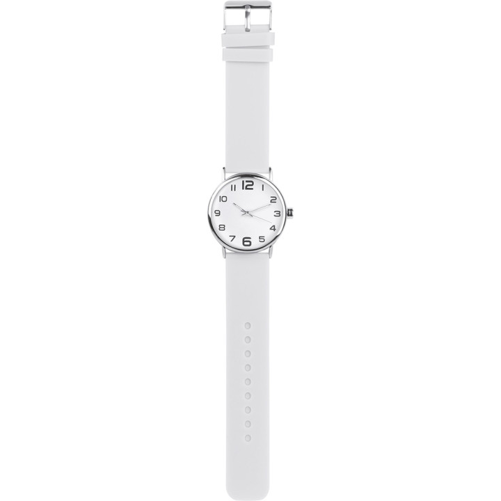 Reloj analógico personalizable metal/silicona