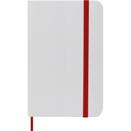 Libreta a6 tipo moleskine pvc/papel