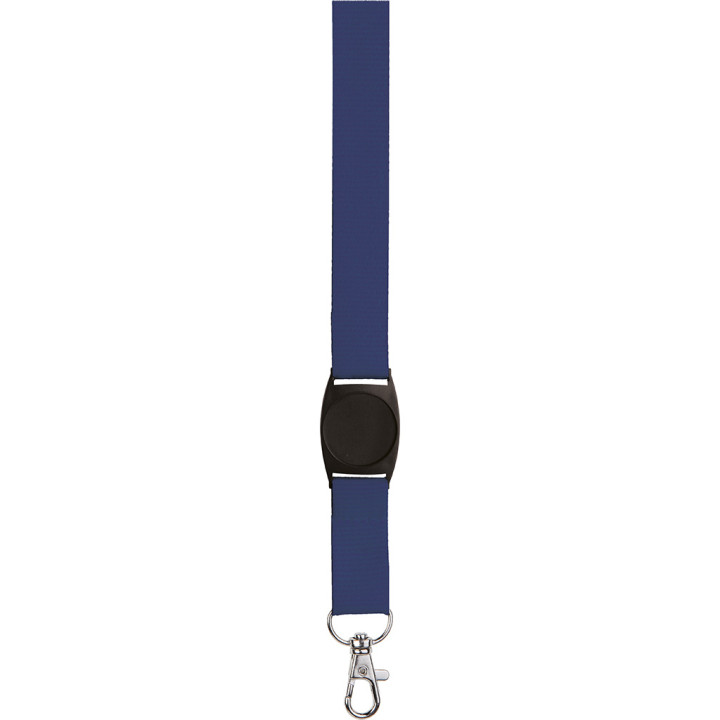 Lanyard poliéster placa estampación 2 cms