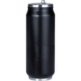 Botella termo de 500 ml de doble pared en forma de lata