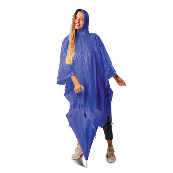 Poncho pvc 0,13 mm