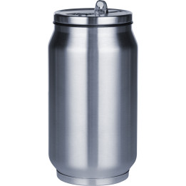 Botella termo de 330 ml de doble pared en forma de lata