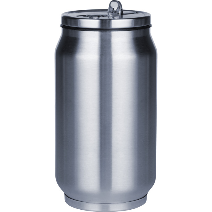 Botella termo de 330 ml de doble pared en forma de lata