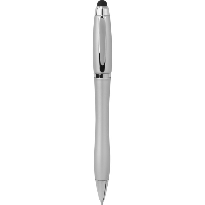 Bolígrafo plástico/metal para pantalla táctil