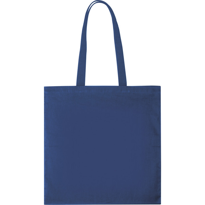 Bolsa shopping de algodón 140 gr/m2 asa larga