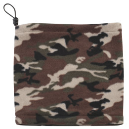 Braga multiuso forro polar camuflaje