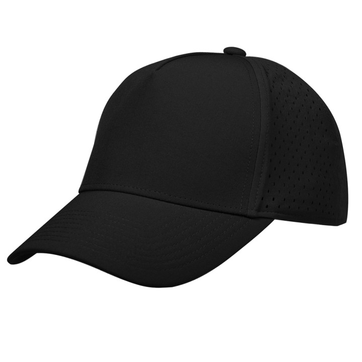 Gorra 5 paneles con orificios de ventilación