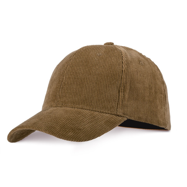 Gorra de pana de 6 paneles