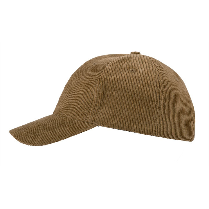 Gorra de pana de 6 paneles