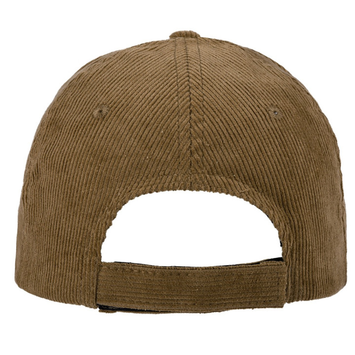 Gorra de pana de 6 paneles