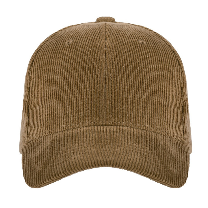 Gorra de pana de 6 paneles