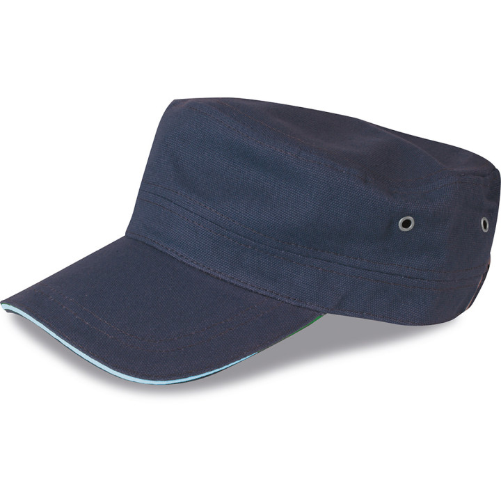 Gorra militar tela algodón 320 gr/m2
