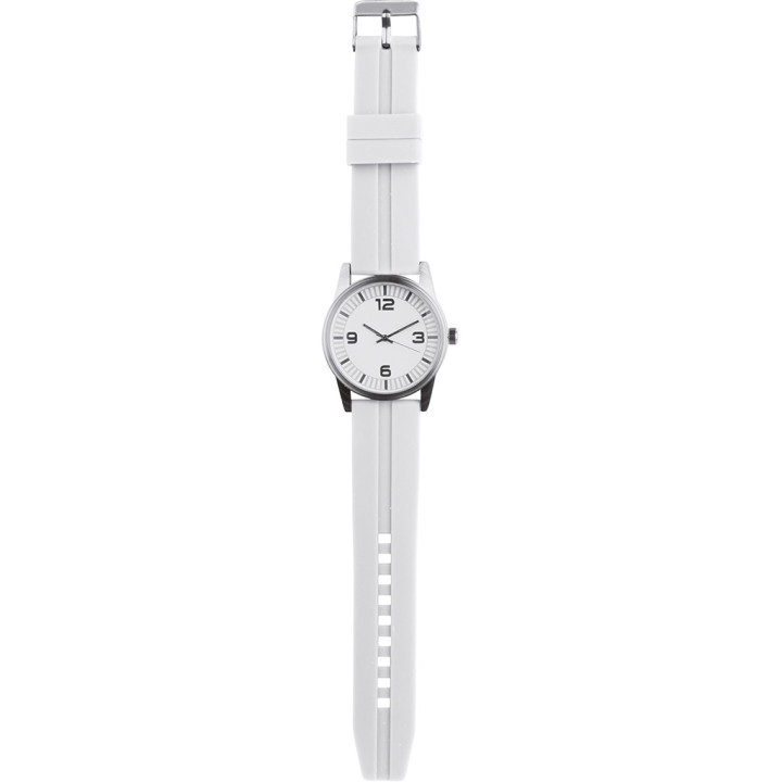 Reloj analógico personalizable metal/silicona