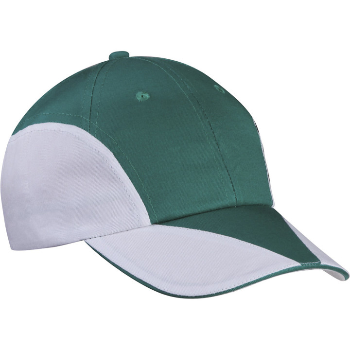 Gorra 8 paneles sandwich bicolor bandera italiana