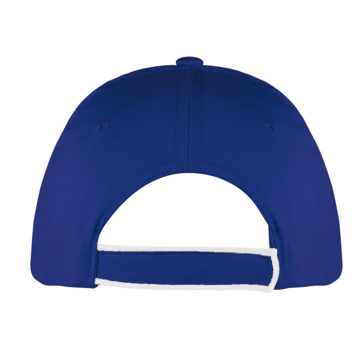 Gorra 5 paneles piping 100% algodón