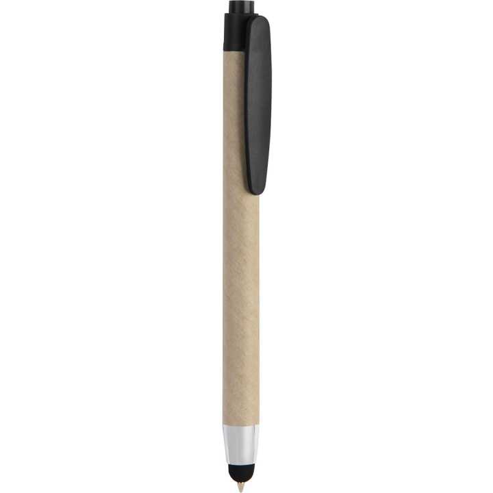 Bolígrafo papel reciclado pantalla táctil