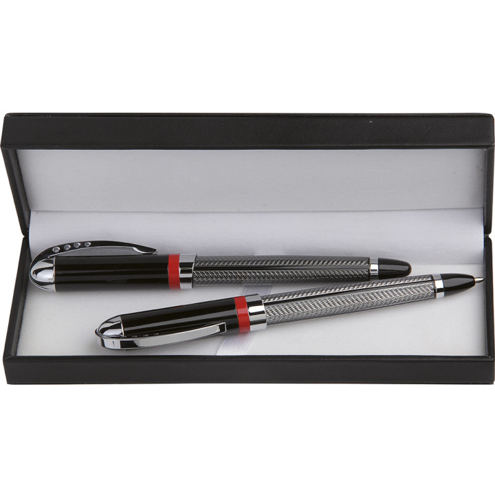 Set escritura bolígrafo y roller