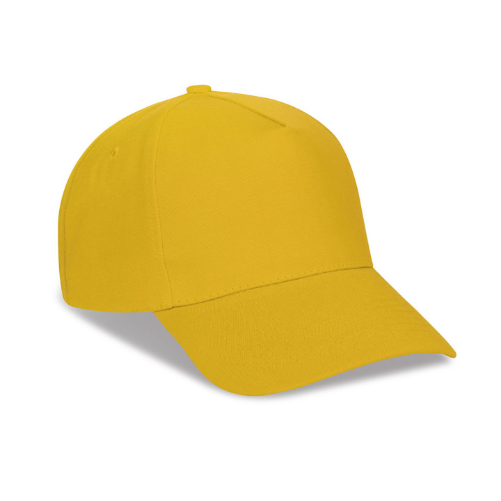 Gorra golf 5 paneles 100% poliéster