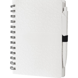 Libreta de notas en papel piedra