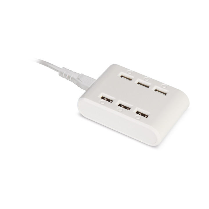 Cargador usb para 6 dispositivos