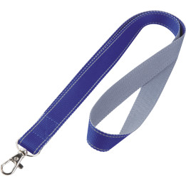 Lanyard poliéster reflectante 2 cms