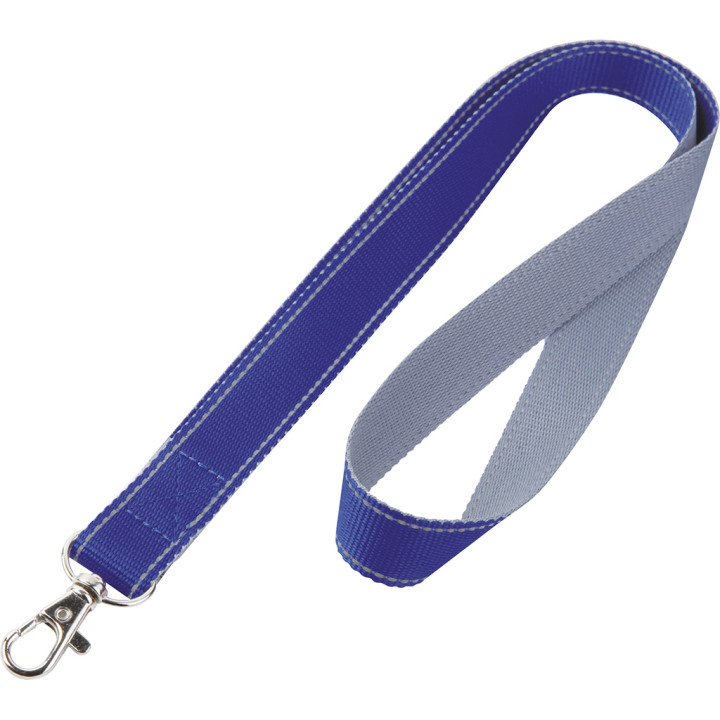 Lanyard poliéster reflectante 2 cms