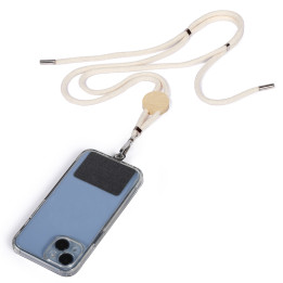Lanyard con soporte para teléfono móvil