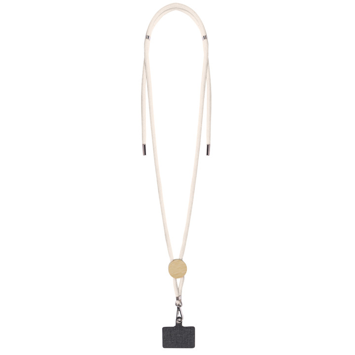 Lanyard con soporte para teléfono móvil