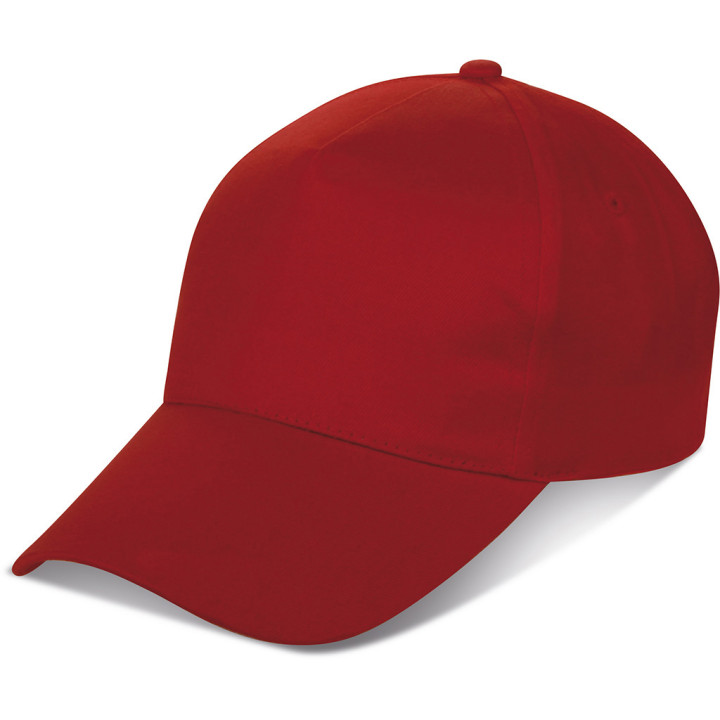 Gorra 5 paneles 100% algodón bandera italiana