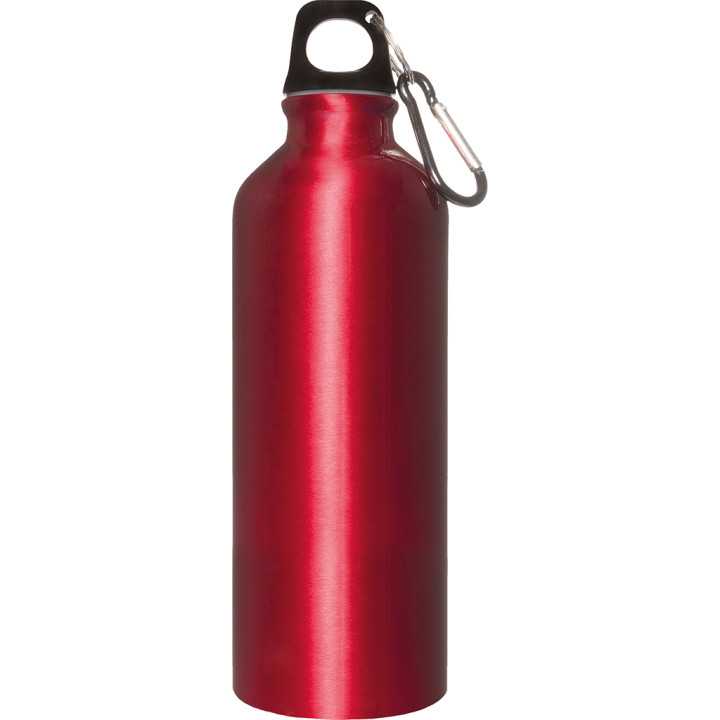 Botella 500 ml para agua en aluminio/plástico