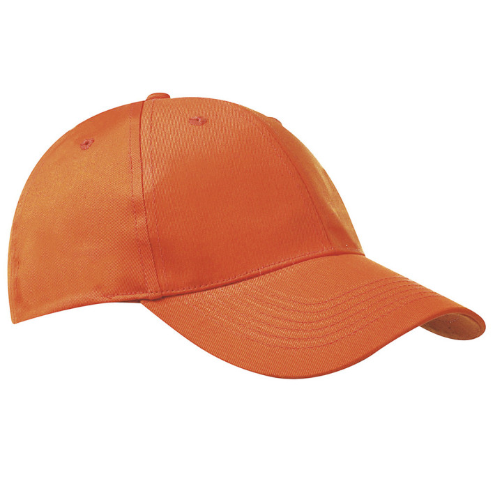 Gorra 6 paneles 80% poliéster/20% algodón