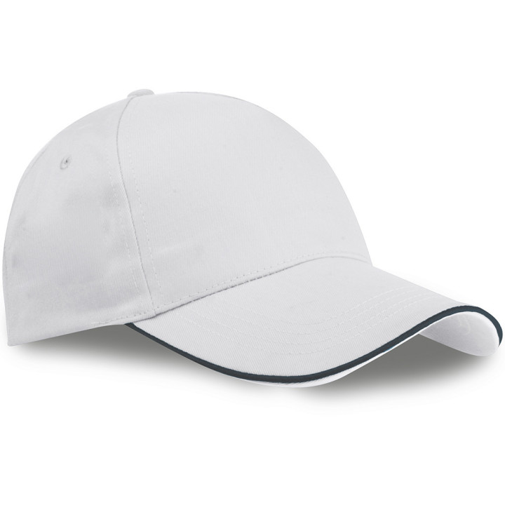 Gorra 5 paneles bandera italiana