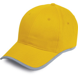 Gorra 6 paneles reflex 100% algodón