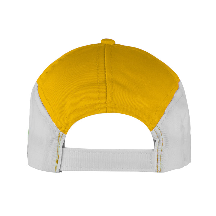 Gorra 8 paneles sandwich bicolor bandera italiana
