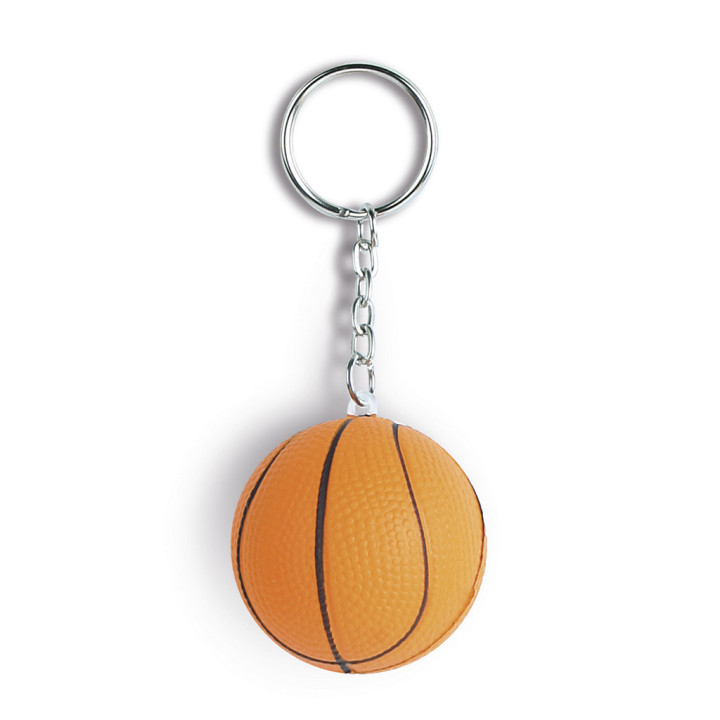 Llavero antiestrés pelota baloncesto