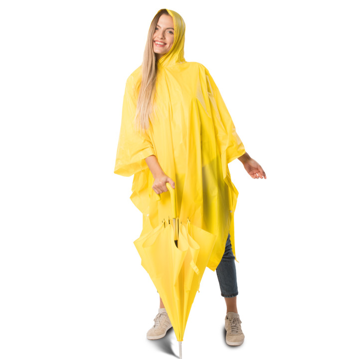 Poncho pvc 0,13 mm