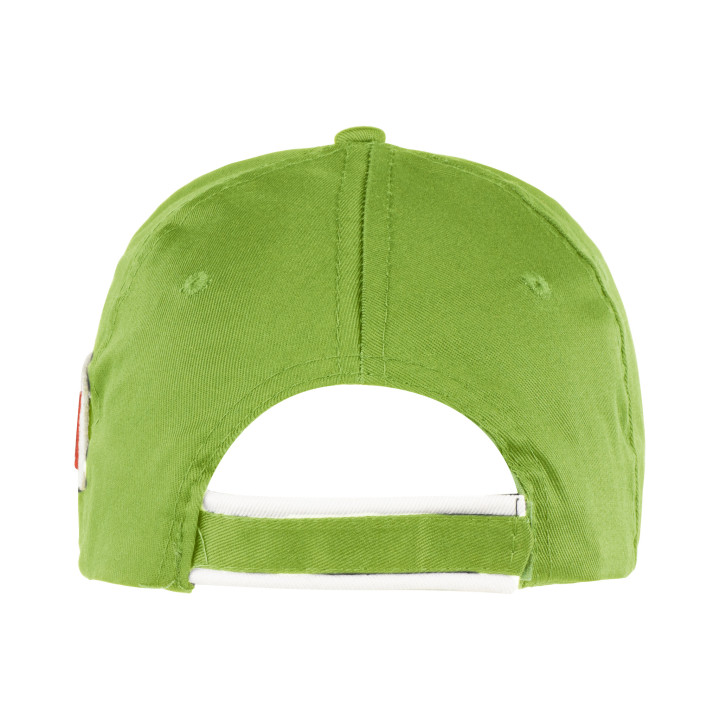 Gorra 5 paneles bandera italiana