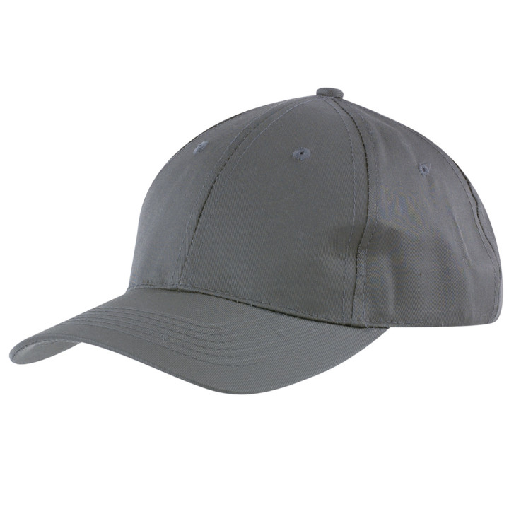 Gorra 6 paneles 80% poliéster/20% algodón