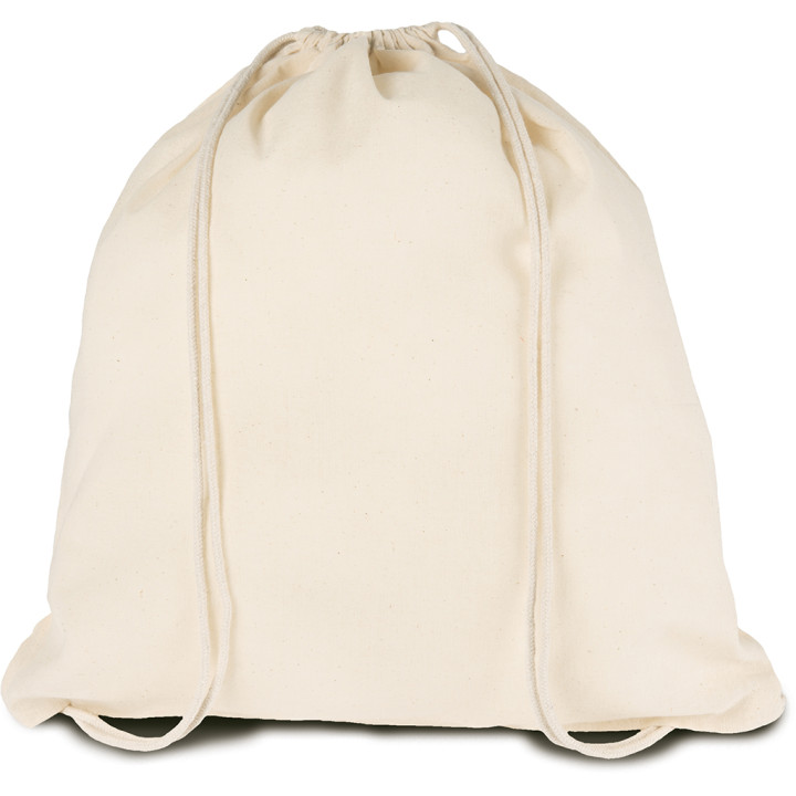 Mochila cuerdas algodón 110gr. natural