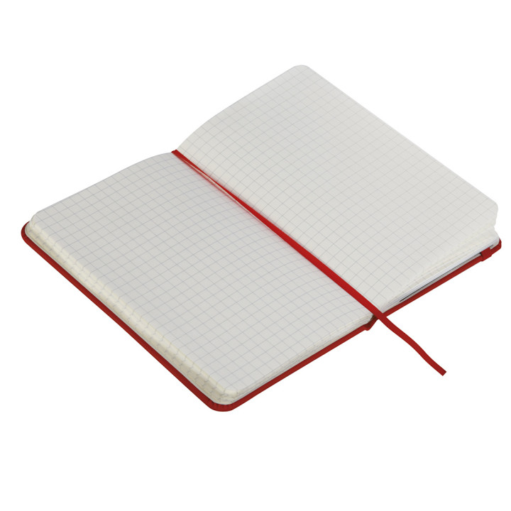 Libreta a5 tipo moleskine cuadrículada