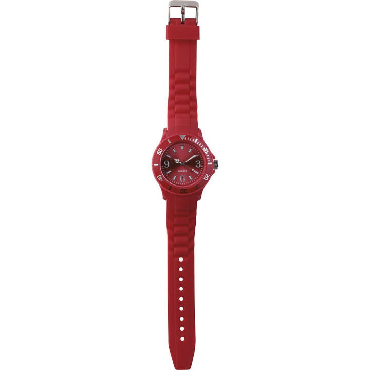 Reloj analógico personalizable plástico/silicona