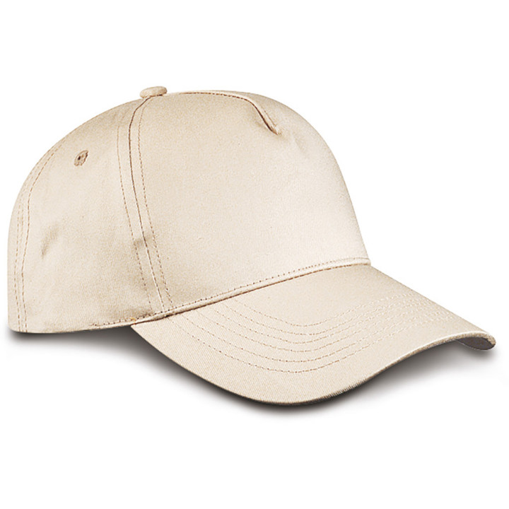 Gorra golf 5 paneles 100% algodón