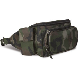 Riñonera 2 bolsillos nylon 600d estampado camuflaje