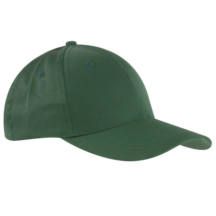 Gorra 6 paneles 80% poliéster/20% algodón