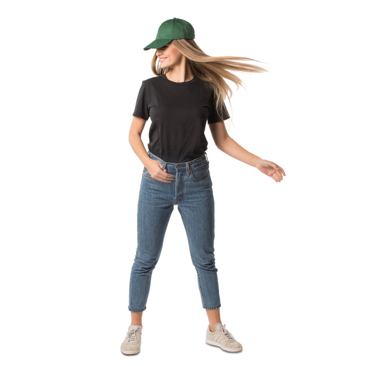 Gorra 6 paneles 80% poliéster/20% algodón
