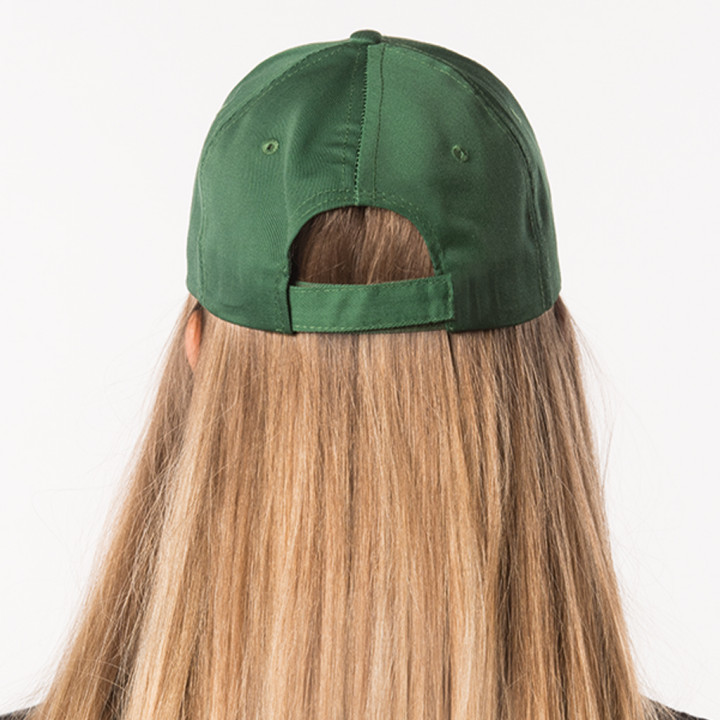 Gorra 6 paneles 80% poliéster/20% algodón